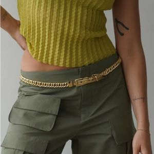 The Millie gold chain belt